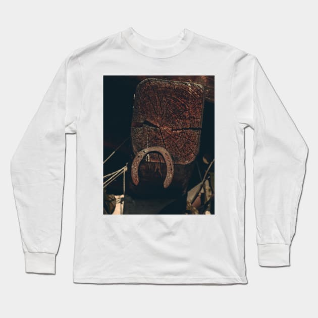 Horseshoe Long Sleeve T-Shirt by Luigi Veggetti